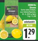 E center Dinkelsbühl - Zitronen Angebot im Prospekt Zitronen bei E center im Dinkelsbühl Prospekt für 1,29 €