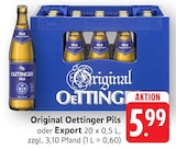 Original Oettinger Pils Angebote von Oettinger bei E center Stuttgart für 5,99 €