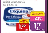 Frischkäse/-zubereitung von Exquisa im aktuellen Netto Marken-Discount Prospekt für 1,11 €