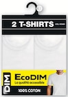 Lot de 2 T-Shirts Homme - DIM en promo chez Super U Clermont-Ferrand à 12,90 €