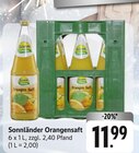 Orangensaft Angebote von Sonnländer bei E center Singen für 11,99 €