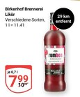 Likör im Angebot bei GLOBUS in Siegen Likör Angebote von Birkenhof Brennerei bei GLOBUS Siegen für 7,99 €