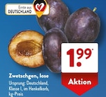 ALDI SÜD Bad Soden-Salmünster - Zwetschgen, lose Angebot im Prospekt Zwetschgen, lose bei ALDI SÜD im Bad Soden-Salmünster Prospekt für 1,99 €