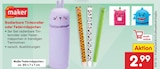 Radierbare Tintenroller oder Federmäppchen Angebote von maker bei Netto Marken-Discount Remscheid für 2,99 €