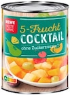 5-Frucht Cocktail von REWE Beste Wahl im aktuellen REWE Prospekt