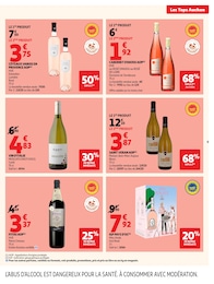 Prix et réduction Vin Rosé dans le prospectus Auchan Hypermarché en cours Offre Vin Rosé dans le catalogue Auchan Hypermarché du moment à la page 9