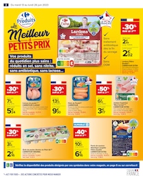Prix et réduction Pavé dans le prospectus Carrefour en cours Offre Pavé dans le catalogue Carrefour du moment à la page 6