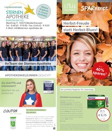 LINDA Premiumapotheke Prospekt für Gladenbach: "Aktuelle Angebote", 3 Seiten, 01.10.2025 - 31.10.2025