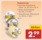 Gewebe-Klebeband Angebote von 3M bei Netto Marken-Discount Aachen für 2,99 €