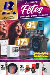 Catalogue Bazar & Déstockage de Bazarland à Nousty Prospectus Bazarland à Nousty, "Joyeuses Fêtes : Petits prix, grand réveillons !", 8 pages, 11/12/2024 - 31/12/2024
