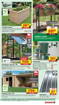 Gartenhaus im toom Baumarkt Prospekt "Respekt, wer's selber macht." mit 20 Seiten (Frankfurt (Main))