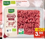 Aktuelles Bio Rinder Hackfleisch Angebot bei Netto Marken-Discount in Chemnitz ab 3,99 €