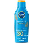 Lait Protect And Bronze Spf 30 Nivea Sun à 6,53 € dans le catalogue Auchan Hypermarché