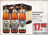 Weissbier Angebote von Franziskaner bei Profi Getränke - Alldrink Hanau für 17,99 €