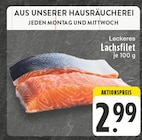 EDEKA Neuhäusel - Lachsfilet Angebot im Prospekt Lachsfilet bei EDEKA im Neuhäusel Prospekt für 2,99 €