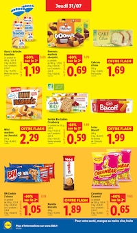 Promotion Lotus dans le prospectus Lidl, valable du 31/07/2025 au 06/08/2025 Promo Lotus dans le catalogue Lidl du moment à la page 18