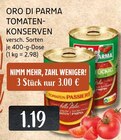 Tomatenkonserven bei EDEKA im Prospekt "" für 1,19 €