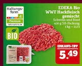 WWF Hackfleisch gemischt im Angebot bei Marktkauf in Fürth WWF Hackfleisch gemischt Angebote von EDEKA Bio bei Marktkauf Fürth für 5,49 €