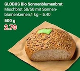 Bio Sonnenblumenbrot im Angebot bei GLOBUS in Wiesbaden Bio Sonnenblumenbrot Angebote von Globus bei GLOBUS Wiesbaden für 2,70 €