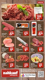 Aktueller nahkauf Prospekt mit Schweinefleisch, "nichts liegt näher", Seite 8