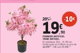 Promo Pommier artificiel tronc naturel à 19,90 € dans le catalogue E.Leclerc à Vandœuvre-lès-Nancy