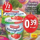 Aktuelles Almighurt Erdbeere Angebot bei E center in Hagen (Stadt der FernUniversität) ab 0,39 €