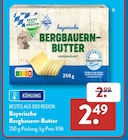 Bergbauern-Butter Angebote von Bayerische bei ALDI SÜD Wetzlar für 2,49 €