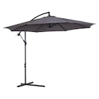 Outsunny Ampelschirm grau Stahl H/D: ca. 250x300 cm im POCO Prospekt Outsunny Ampelschirm grau Stahl H/D: ca. 250x300 cm im aktuellen POCO Prospekt für 74,99 €