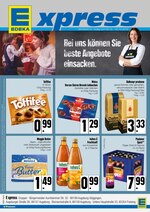 E xpress Prospekt "Bei uns können Sie beste Angebote einsacken", 4 Seiten, für München-Flughafen, 02.12.2019 - 07.12.2019 E xpress Prospekt "Bei uns können Sie beste Angebote einsacken", 4 Seiten, für München-Flughafen, 02.12.2019 - 07.12.2019