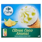 Cônes glacés aux fruits - CARREFOUR EXTRA en promo chez Carrefour Market Cônes glacés aux fruits - CARREFOUR EXTRA dans le catalogue Carrefour Market