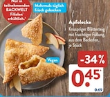 Apfelecke für 0,45 € bei ALDI SÜD im Angebot Apfelecke im aktuellen ALDI SÜD Prospekt