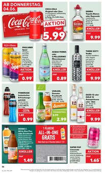 Coca Cola im Kaufland Prospekt "Hier bin ich richtig" mit 69 Seiten (Landau (Pfalz))