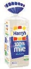 PAIN DE MIE 100% MIE PETITES TRANCHES SANS CROUTE NATURE - HARRYS en promo chez U Express Vitry-sur-Seine à 0,69 €