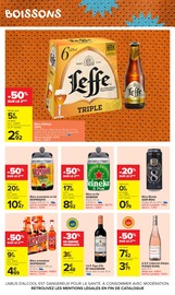 Promos Leffe dans le catalogue "CARREFOUR MARKET" de Carrefour Market Leffe en promo dans le catalogue Carrefour Market à la page 25