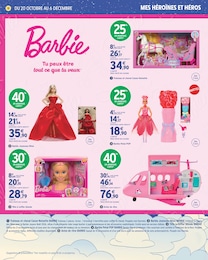 Prix et réduction Barbie Poupée dans le prospectus Intermarché Hyper en cours Offre Barbie Poupée dans le catalogue Intermarché Hyper du moment à la page 18