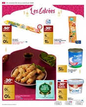 Promos Feuilles De Brick dans le catalogue "Tout L'Aïd El Kebir à petits prix" de Carrefour à la page 4 Promos Feuilles De Brick dans le catalogue "Tout L'Aïd El Kebir à petits prix" de Carrefour à la page 4
