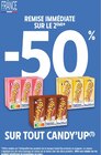 Promo -50% remise immédiate sur le 2ème sur tout CANDY'UP à  dans le catalogue Intermarché Contact à Groix