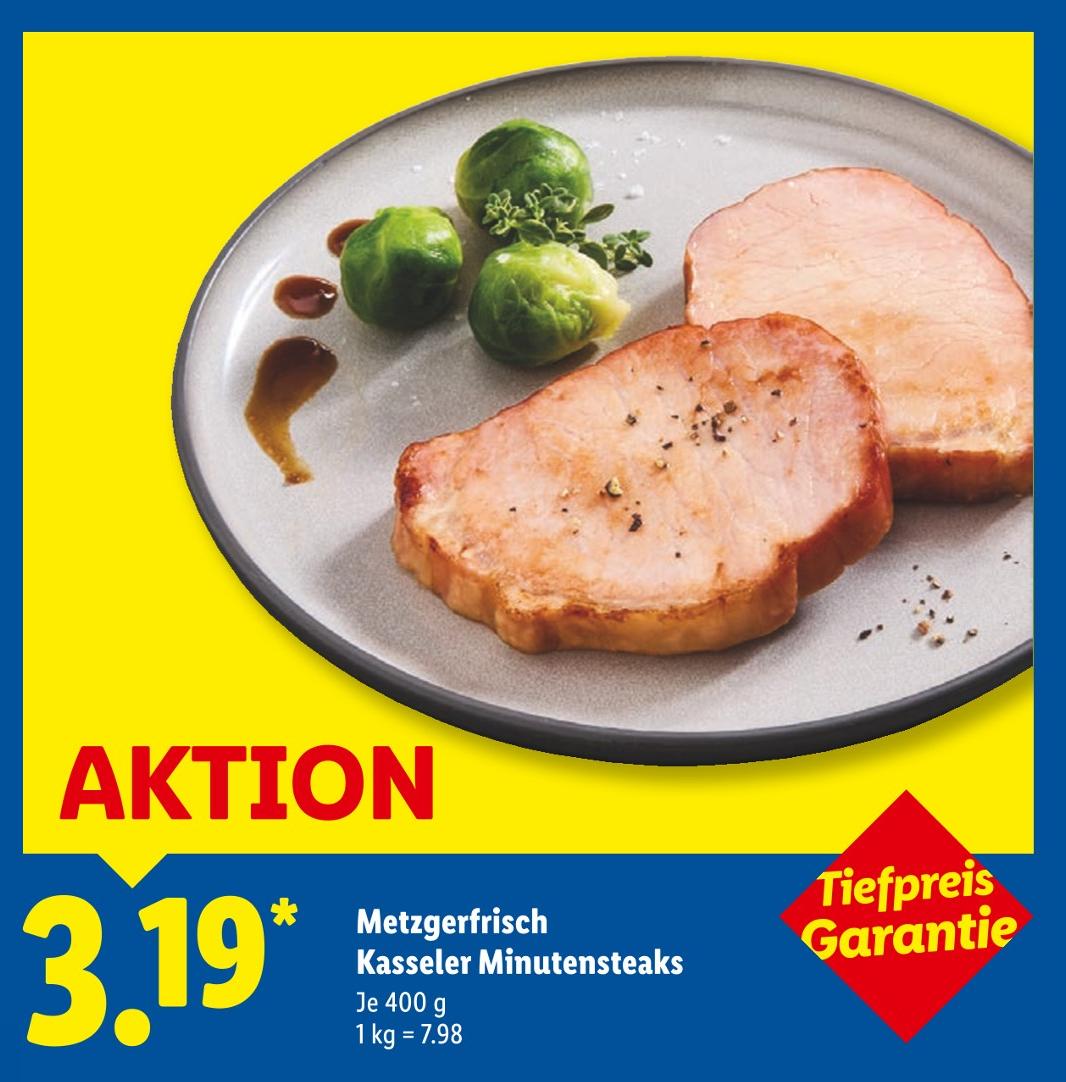 Metzgerfrisch Kasseler Minutensteaks