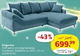 ROLLER Barnekow - Eckgarnitur Angebot im Prospekt Eckgarnitur bei ROLLER im Barnekow Prospekt für 699,99 €