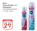 Schaumfestiger Angebote von Nivea bei GLOBUS Erfurt für 2,49 €