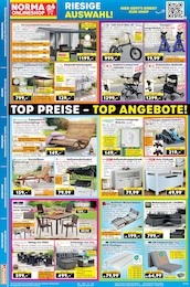 Bett im Norma Prospekt "Mehr fürs Geld" auf Seite 20