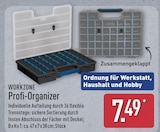 Profi-Organizer von WORKZONE für 7,49 € bei ALDI Nord im Angebot Profi-Organizer von WORKZONE im aktuellen ALDI Nord Prospekt