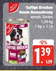 Saftige Brocken Hunde Nassnahrung von Gut & Günstig im aktuellen EDEKA Prospekt für 1,39 €