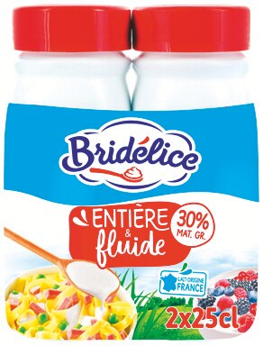 Bridélice Crème Entière Fluide