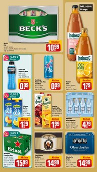 Becks im REWE Prospekt "Dein Markt" mit 26 Seiten (Leverkusen)