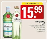 Gin Angebote von Tanqueray bei WEZ Minden für 15,99 €