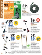 Promos Bricolage dans le catalogue "LA FOIRE AUX GRANDS VÉGÉTAUX" de E.Leclerc Bricolage en promo dans le catalogue E.Leclerc à la page 10