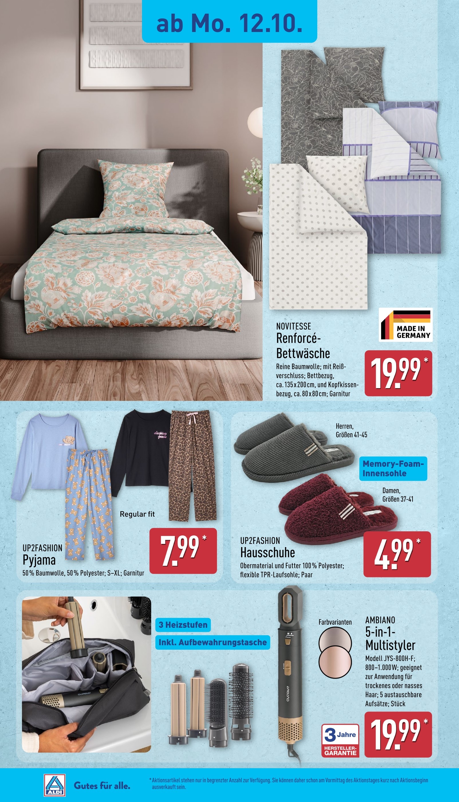 Aldi Nord Bettwäsche Angebot ᐅ Finde den Preis im aktuellen Prospekt
