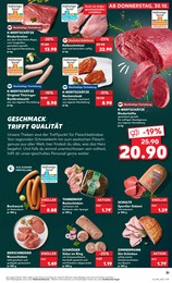 Bockwurst Angebot im aktuellen Kaufland Prospekt auf Seite 31