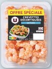 Crevettes Décortiquées - U - Super U à Perpignan Crevettes Décortiquées - U en promo chez Super U Perpignan à 4,40 €